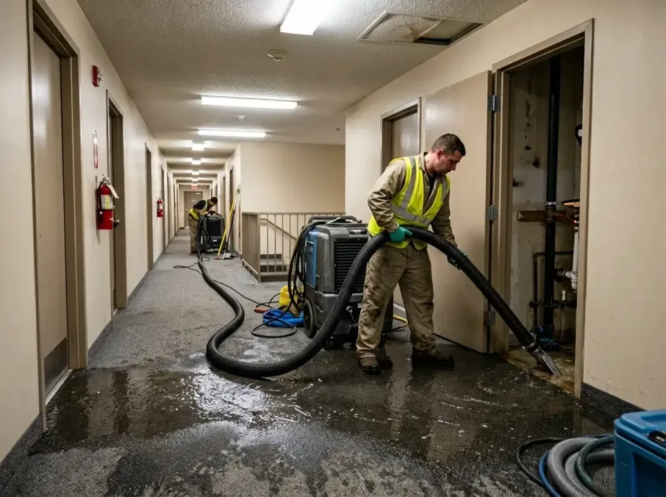 multi-unit-apartment-hallway-f-005 — frequently asked questions, Emergency Burst Pipe Water Extraction & Removal in Bishop,…